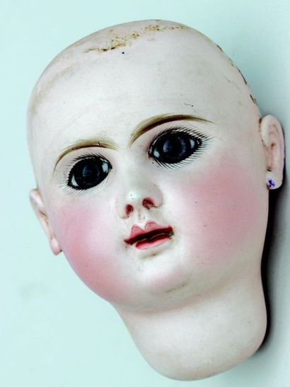 null Pressed bisque head by the Steiner company (Amédée Lafosse périod) model Phenix...
