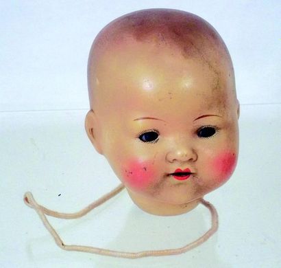 null Character baby, French made, cardboard head, mould 247, articulated body composition...