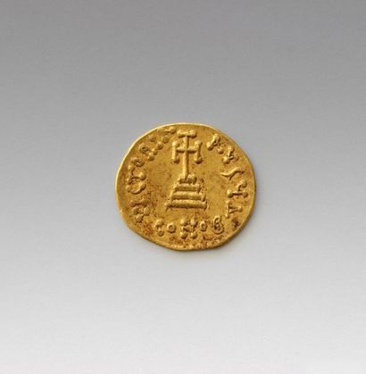 null MONNAIES BYZANTINES
Solidus de Constans II et Constantin IV
Avers : Bustes diadémisés...