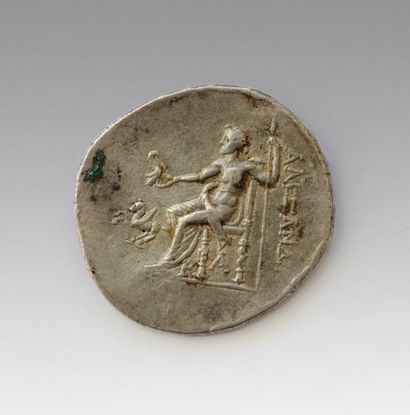 null CARIE ALABANDA
Tetradrachma of the type of Alexander The Great
Obverse: Head...