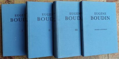 null Eugène BOUDIN
Catalogue raisonné
in 4 volumes
Volume 1 - .2 and 3 with first...