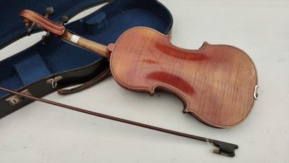 null VIOLON entier portant une étiquette à l'interieur : copie d'après Jean Baptiste...