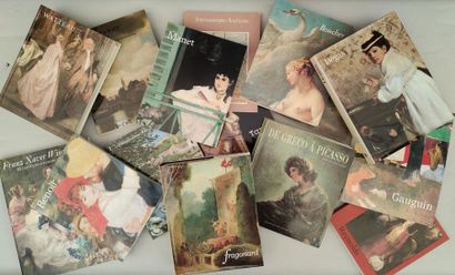 Set of 15 CATALOGUES of museum exhibitions...