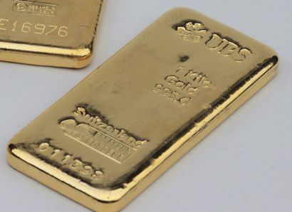 GOLD INGOT 1 kilogram UBS Switzerland number...