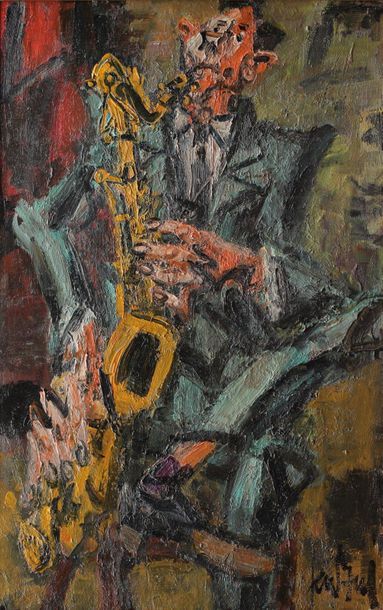 GEN PAUL (1895-1975)
Musician
Oil on canvas...