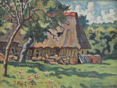 Henri Liénard DE SAINT-DELIS (1878-1949)
Cottage...