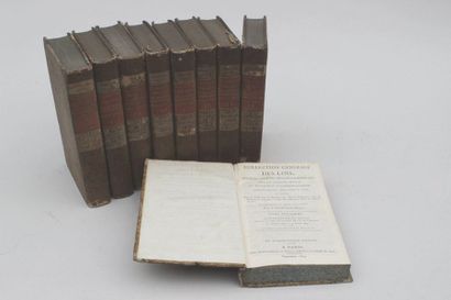 
Important set of 33 bound
volumes Imprimerie...