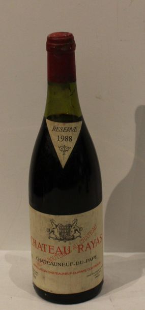 null 1 bout CHT RAYAS RESERVE 1988