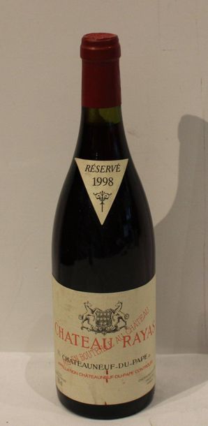 null 1 bout CHT RAYAS RESERVE 1998