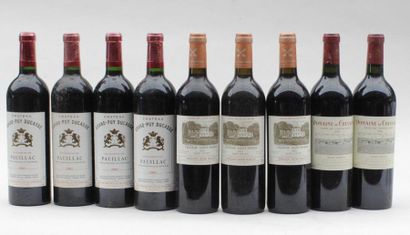 9 bout 4 CHT GRAND PUY DUCASSE 2002, 3 CHT...