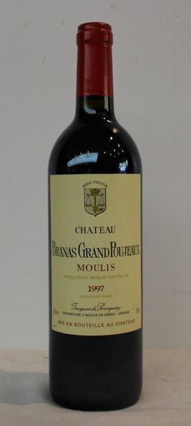 null 12 bout CHT BRANAS GRAND POUJEAUX 1997