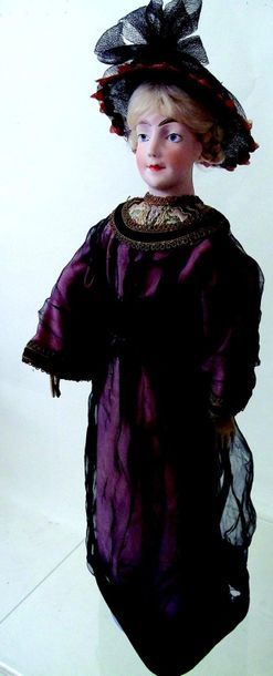 null -Parisian doll of the house HURET (period Elisa PREVOST)(circa1904), Pressed...