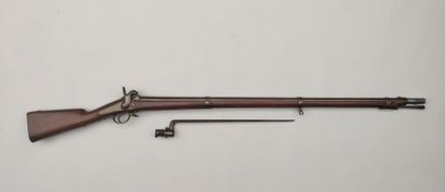 null Rifle of grenadier of the Imperial Guard model1854, barrel dated "1855", lock...