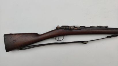 null Fat infantry rifle model 1874 M80, lock engraved "M d'Armes St Etienne", barrel...