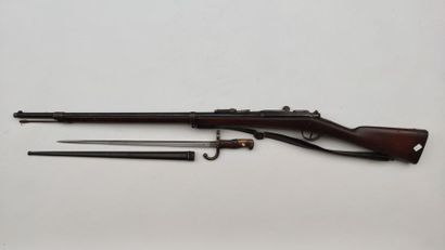 null Fusil d'infanterie Gras modèle 1874 M80, platine gravée "M d'Armes St Etienne",...