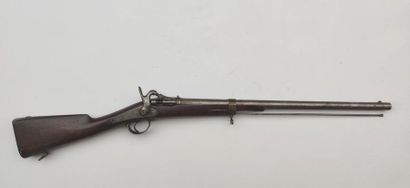 null Infantry rifle with snuffbox model 1867 modified for hunting (barrel and was...