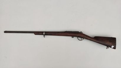 null Fusil d’infanterie Gras modèle 1874, modifié pour la chasse.
Canon bronzé à...