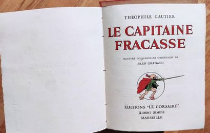 null Théophile GAUTIER
Le capitaine Fracasse, 2 volumes sous chemises et emboitages,...