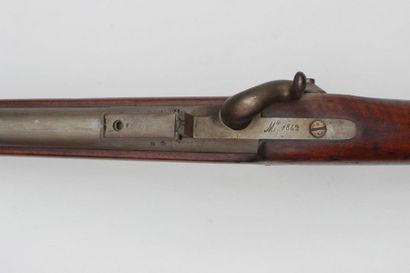 null CARABINE des Chasseurs d'Orléans model 1842, barrel dated "1844", iron fittings,...