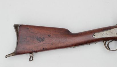 null CARABINE des Chasseurs d'Orléans model 1842, barrel dated "1844", iron fittings,...