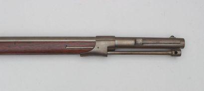 null CARABINE des Chasseurs d'Orléans model 1842, barrel dated "1844", iron fittings,...