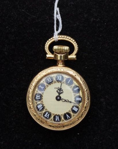 CODHOR
Small pendant watch, 750°/00 yellow...