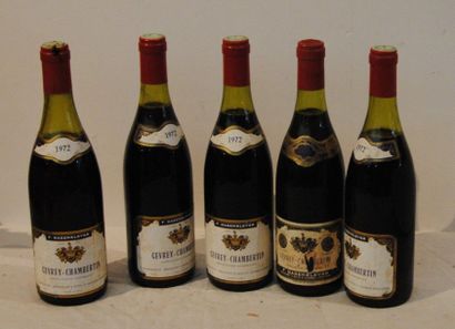 null 5 bout GEVREY CHAMBERTIN HASENKLEVER 1972 (1 DEBUT)