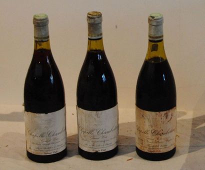 null 3 end CHAPELLE CHAMBERTIN SAVOUR CLUB 1975 (stained)