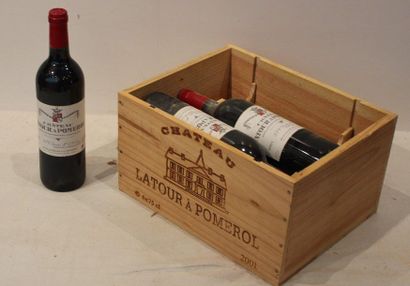 null 6 bout CHT LATOUR POMEROL 2001 CBO
