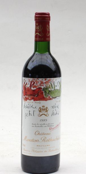 null 1 bout CHT MOUTON ROTHSCHILD 1989 (NTLB, TB)