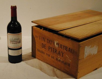 null 12 bout CHÂTEAU DE PITRAY 2000 