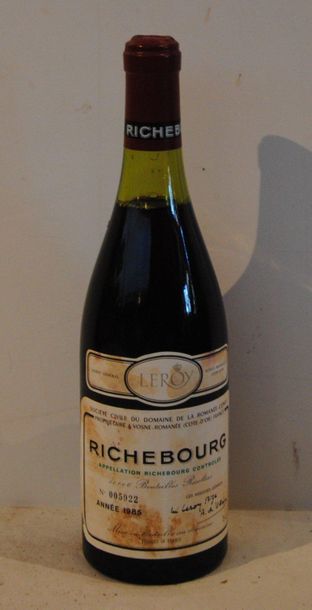null 1 end RICHEBOURG DRC 2005 VG (labelled light stained)