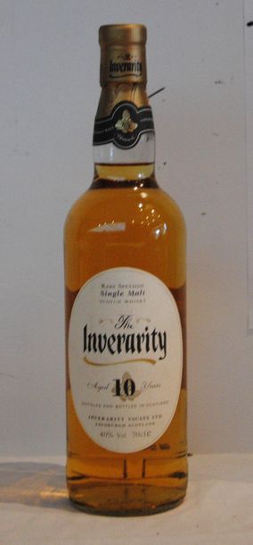 null 1 bout WHISKY INVERARITY 10 ANS D'AGE 