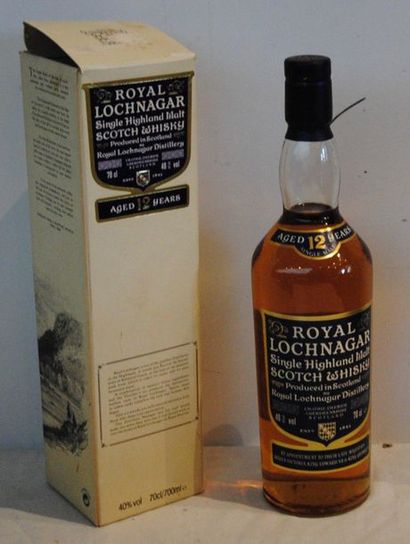 null 1 bout WHISKY ROYAL LOCHNAGAR 12 ANS D'AGE