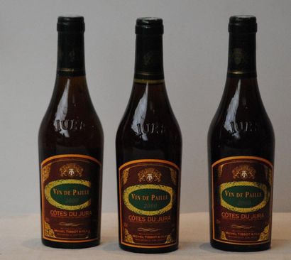 null 3 bottles of MICHEL TISSOT 2000 CÔTE DU JURA PAILLE WINE (37.5cl)