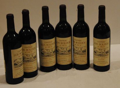 null 6 end WINES OF CHILE LOS BOLDOS 1998