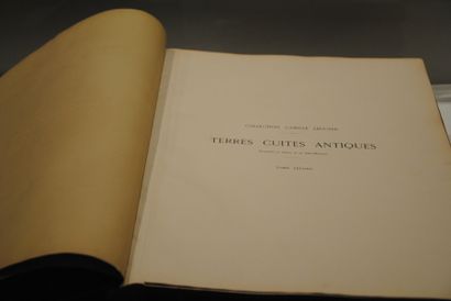 null Collection Camille Lécuyer, Terres cuites antiques, 3 vol. Paris 1882.