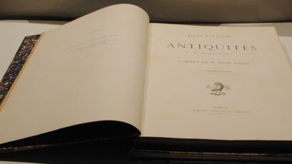 null A Chabouillet, Description des Antiquités et objets d'art composant le cabinet...