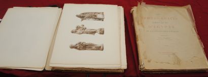 null Paul Perdrizet, Terres cuites d'Egypte de la collection Fouquet en 2 Tomes (texte...