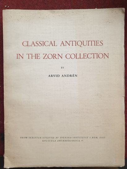 null Arvid Andren, Classical Antiquities in the Zorn Collection.