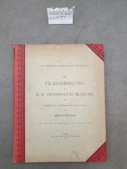 null Bruno Bucher, Die Glassamlung K.K. Oesterreich. Museum, Wien 1888.