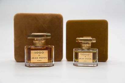 null Jean Patou - "1000" - (1974)

Assortment of four moulded colourless pressed...