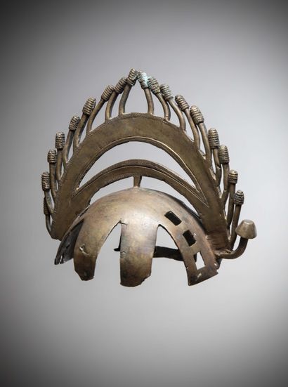 null AFO (Nigeria)

Rare dance crest made of copper alloy representing magical-religious...