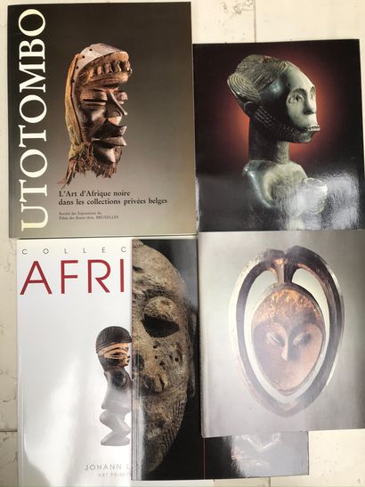 null Three works: Utotmbo Bruxelles 1988 collection Africa J. Levy Pomdo Mahen Yafe...