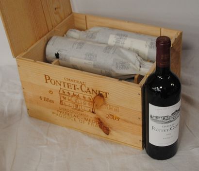 null 6 bout CHT PONTET CANET 2005