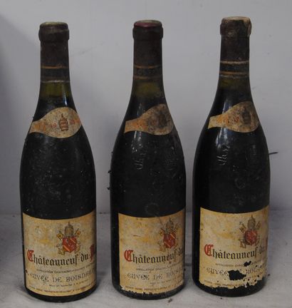 null 3 bout CDP CUVEE BOIS DAUPHIN 1983 TB (ea)