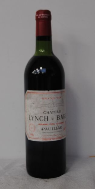null 1 bout CHT LYNCH BAGES 1981