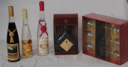 null 5 bout ALCOOLS : FRAMBOISE, POIRE, ARMAGNAC, cpognac ert mùyrtilles