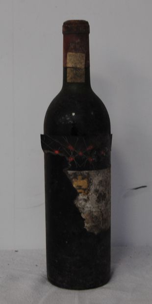  1 bottle CHT MOUTON ROTHSCHILD 1959 (1 ntlb, tattered label)