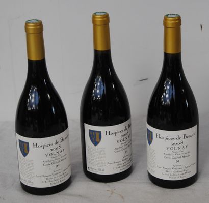 null 3 bout VOLNAY GENERAL MUTEAU 2008 Hospices de Beaune